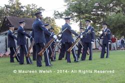 USAF Honor Guard Silent Drill Team