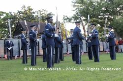 USAF Honor Guard Silent Drill Team