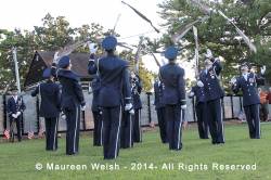 USAF Honor Guard Silent Drill Team