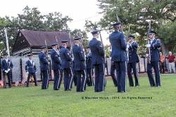 USAF Honor Guard Silent Drill Team